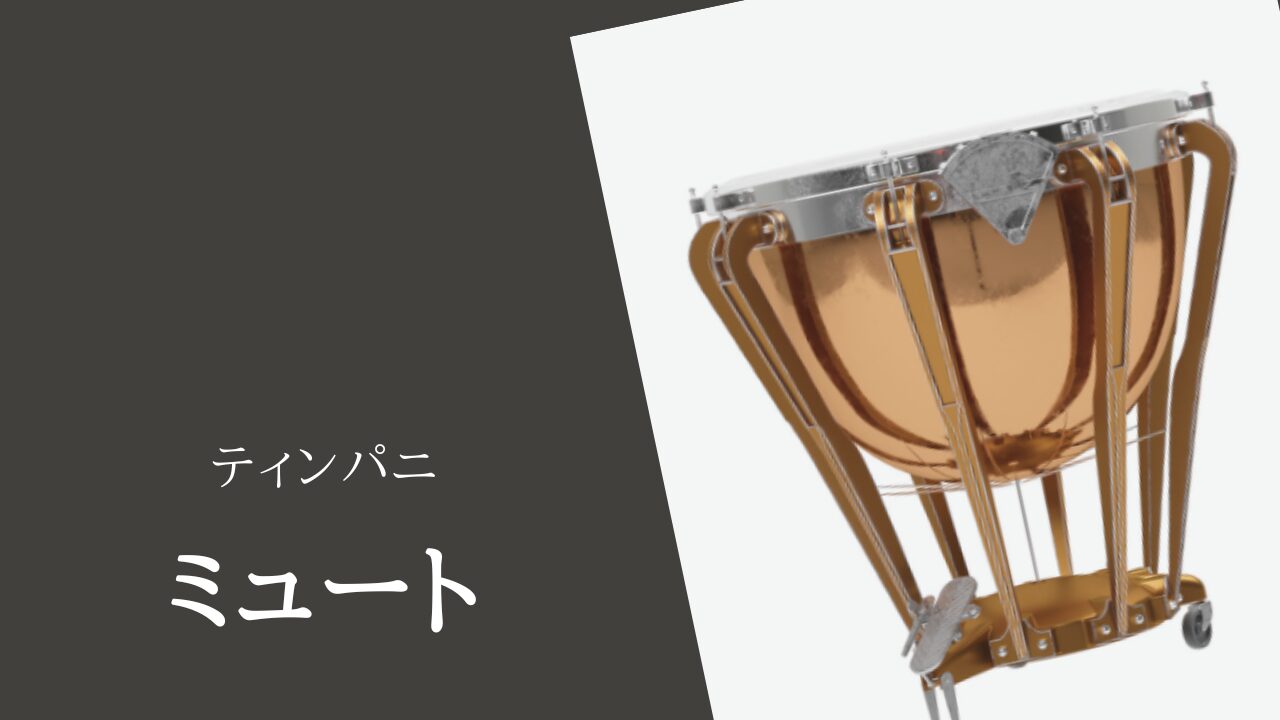 初心者でも安心！ティンパニミュートの基本から学ぶ演奏テクニック